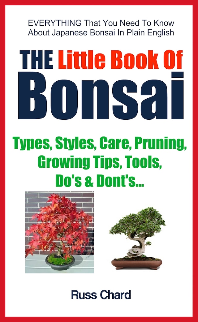 Kirjankansi teokselle The Little Book Of Bonsai