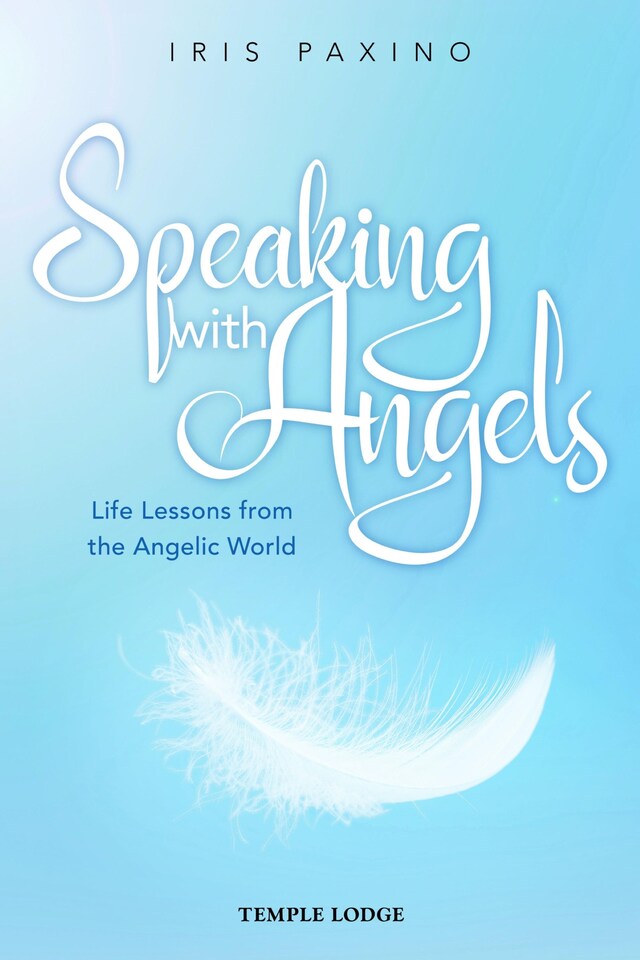 Kirjankansi teokselle Speaking with Angels