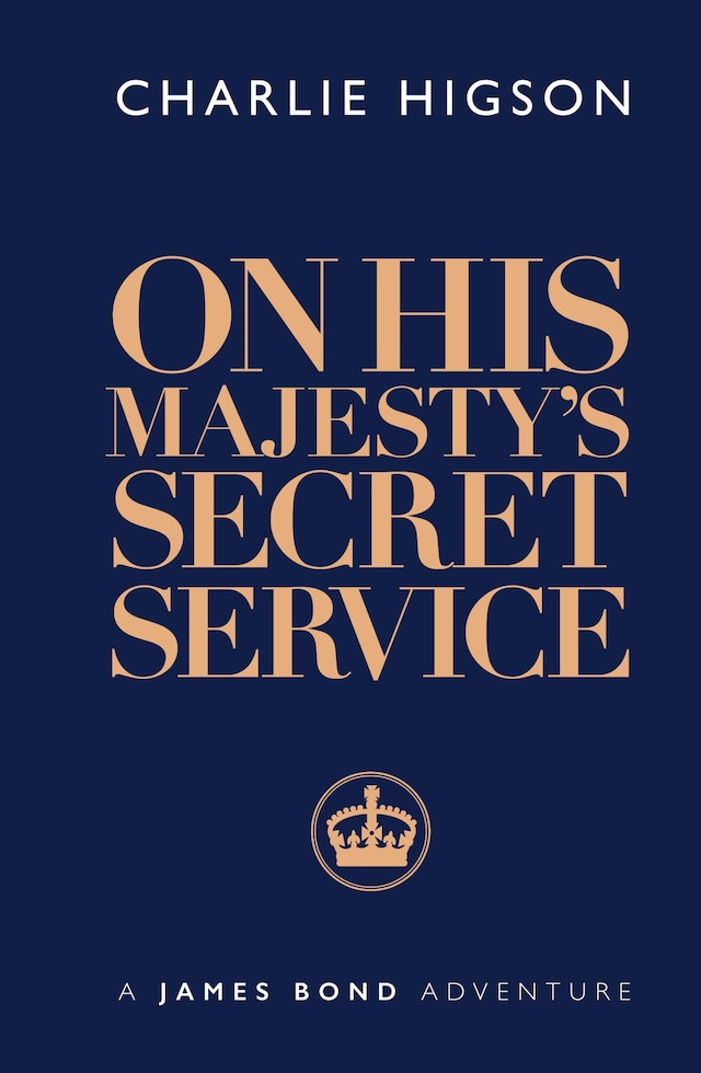 Boekomslag van On His Majesty's Secret Service