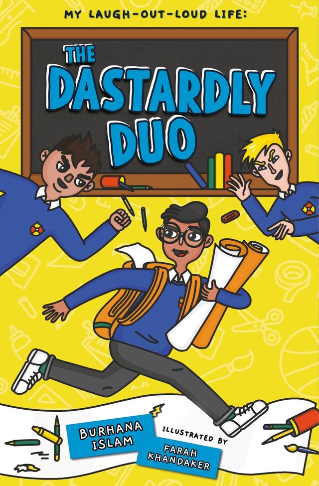 Kirjankansi teokselle The Dastardly Duo