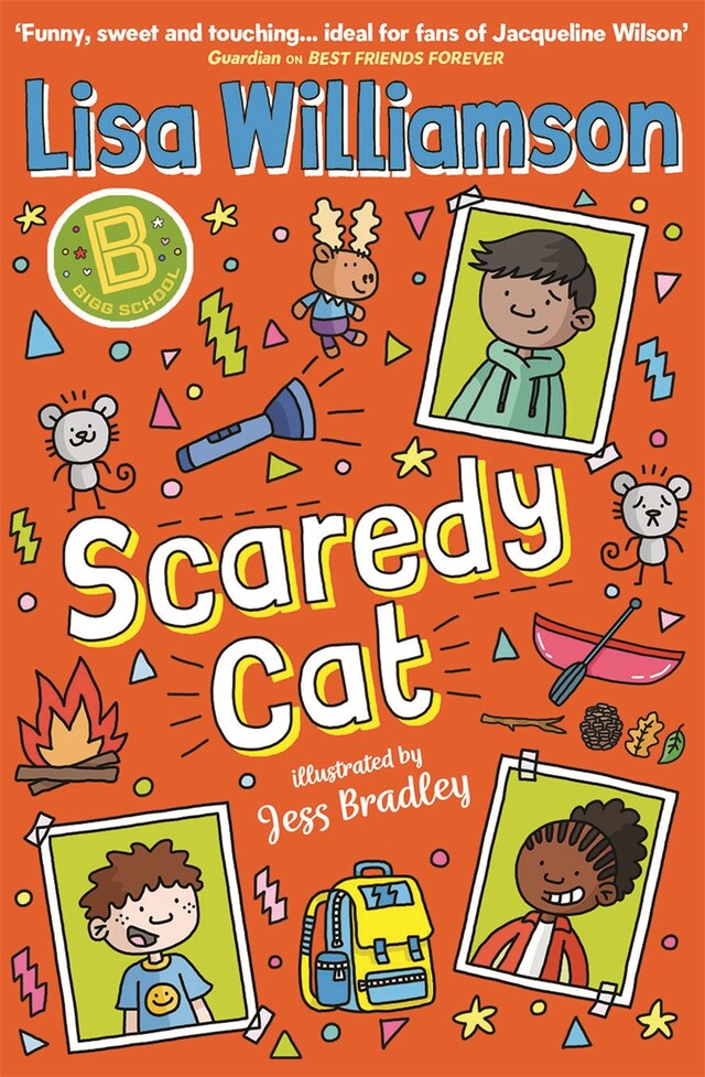 Book cover for Bigg School: Scaredy Cat