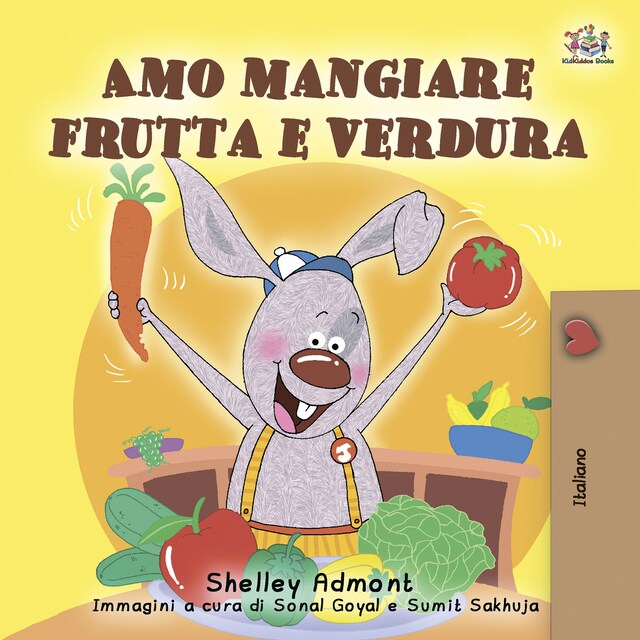 Boekomslag van Amo mangiare frutta e verdura (Italian only)