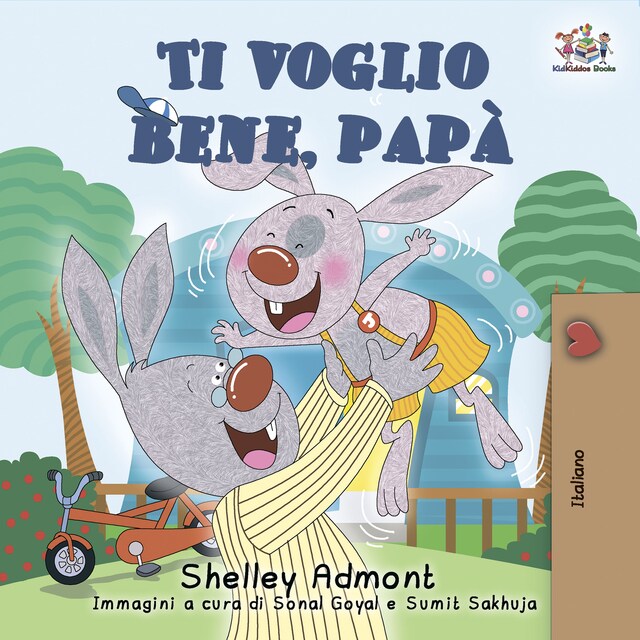 Boekomslag van Ti voglio bene, papà (Italian only)