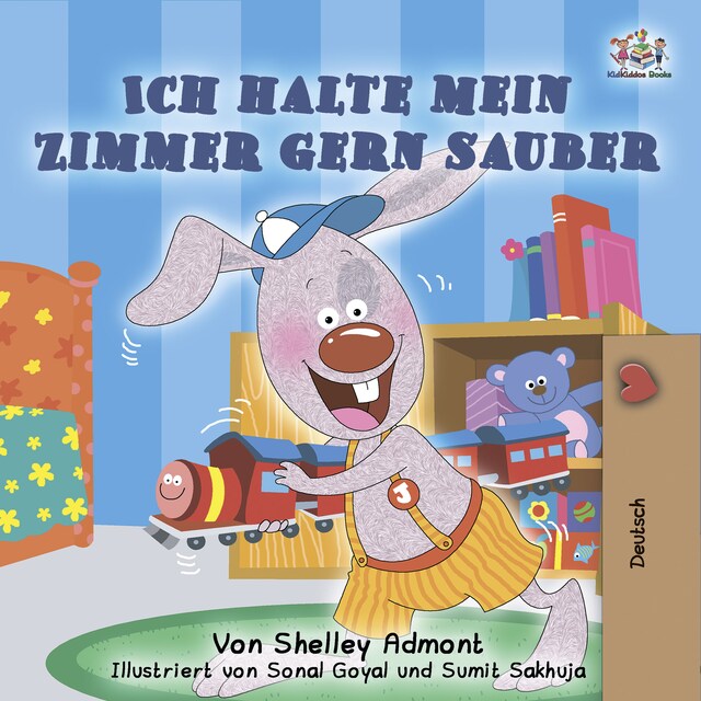 Copertina del libro per I Love to Keep My Room Clean (German Only)