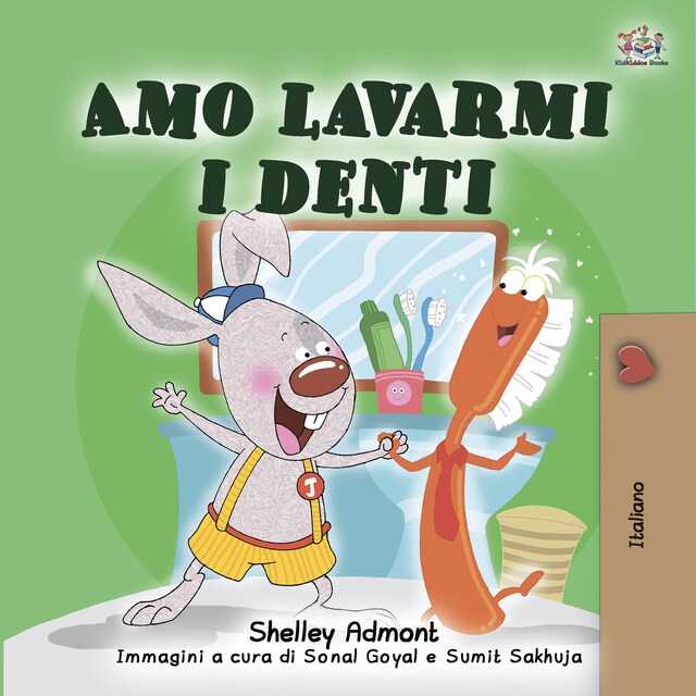 Buchcover für Amo lavarmi i denti (Italian only)