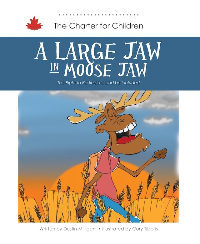 Book cover for A Large Jaw in Moose Jaw