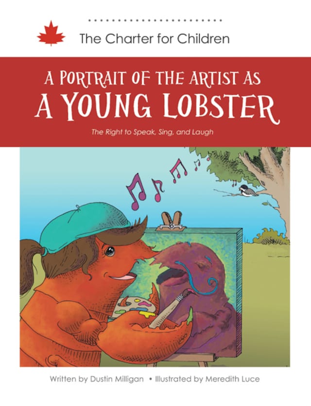 Kirjankansi teokselle A Portrait of the Artist As a Young Lobster