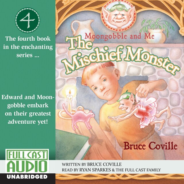 Boekomslag van The Mischief Monster - Moongobble and Me 4 (Unabridged)