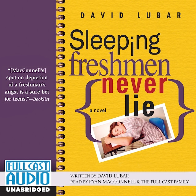 Boekomslag van Sleeping Freshmen Never Lie (Unabridged)