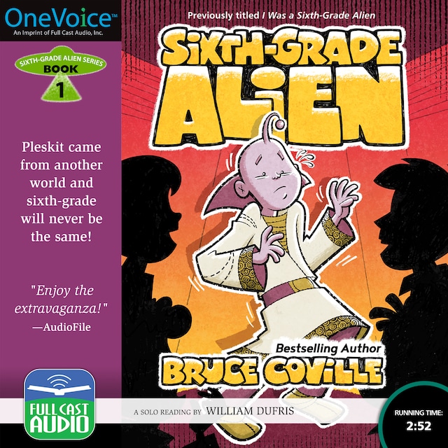 Book cover for Sixth-Grade Alien - Sixth-Grade Alien, Book 1 (Unabridged)
