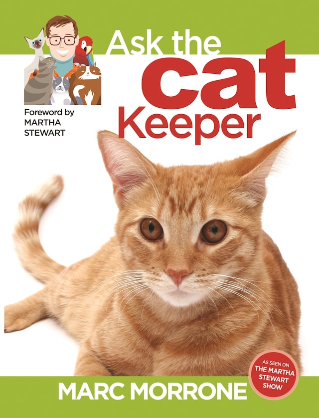 Kirjankansi teokselle Marc Morrone's Ask the Cat Keeper