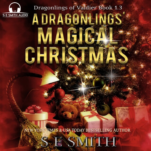 Kirjankansi teokselle A Dragonlings' Magical Christmas