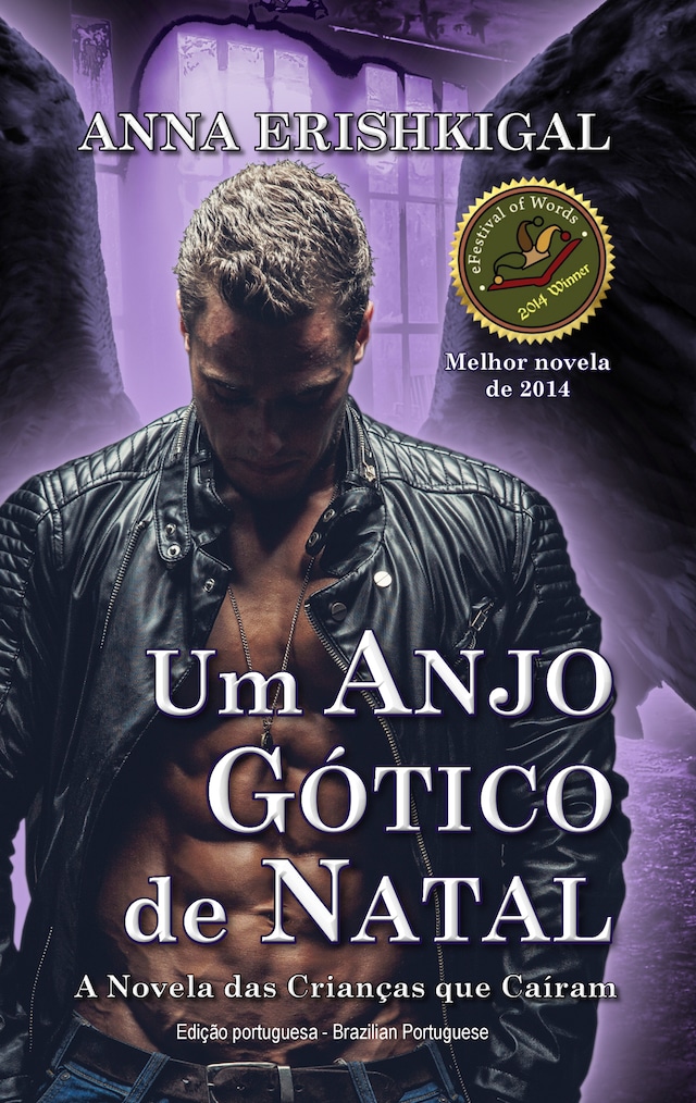 Kirjankansi teokselle Um Anjo Gótico de Natal (Portuguese Edition)