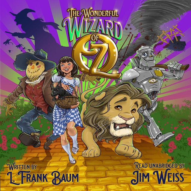Kirjankansi teokselle The Wonderful Wizard of Oz