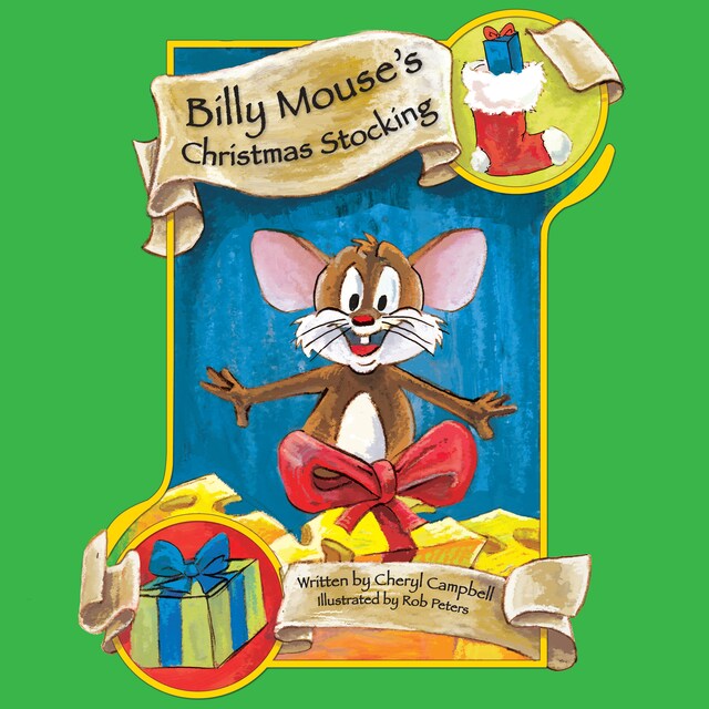 Book cover for Billy Mouse's Christmas Stocking