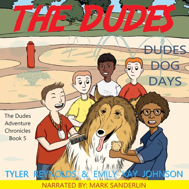 Book cover for The Dudes: Dudes Dog Days