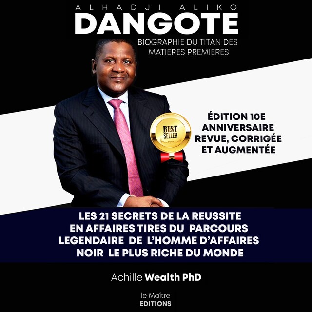 Boekomslag van Aliko Dangote les 21 secrets de la reussite en affaires