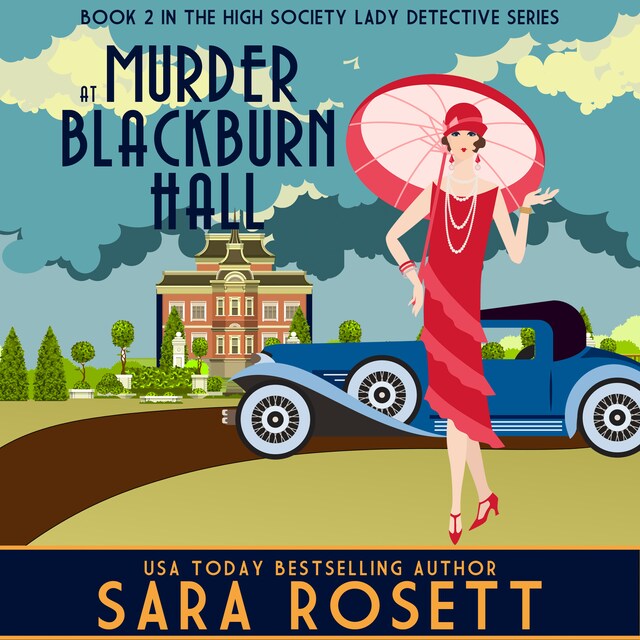 Book cover for Murder at Blackburn Hall