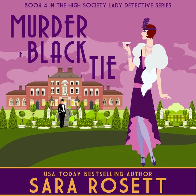 Book cover for Murder in Black Tie
