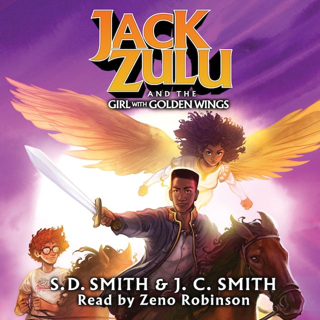Couverture de livre pour Jack Zulu and the Girl with Golden Wings