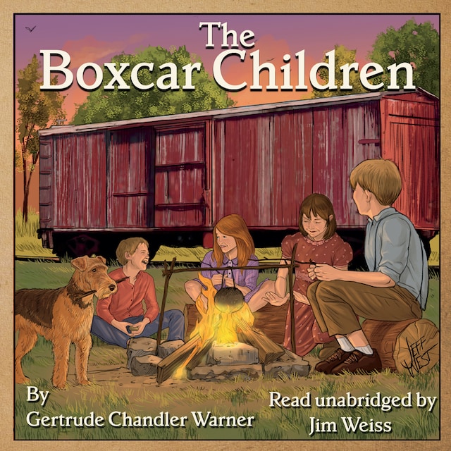 Kirjankansi teokselle The Boxcar Children
