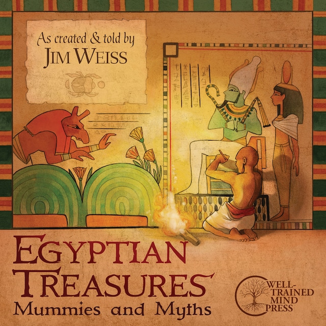 Okładka książki dla Egyptian Treasures