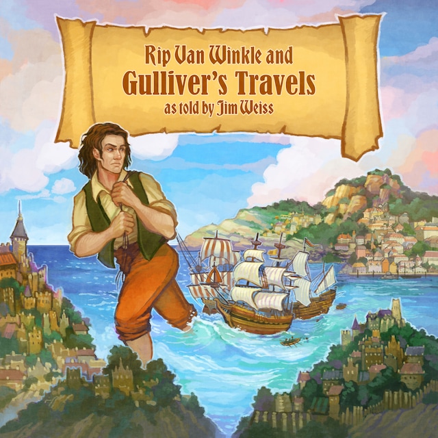 Kirjankansi teokselle Rip Van Winkle/ Gulliver's Travels