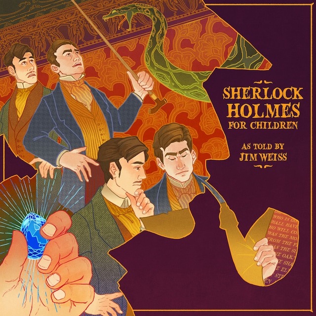 Portada de libro para Sherlock Holmes for Children