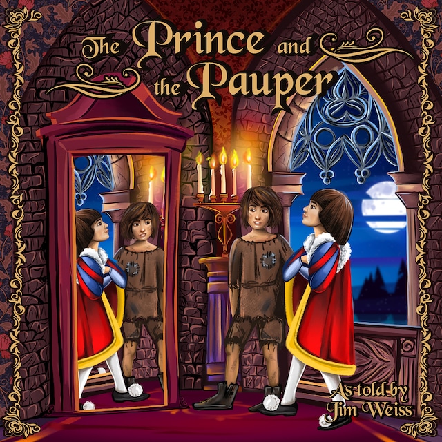 Portada de libro para The Prince and the Pauper
