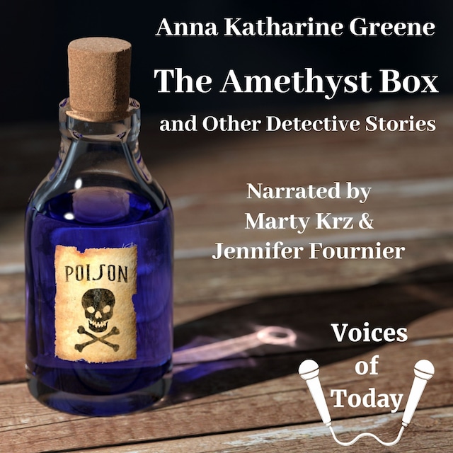 Book cover for The Amethyst Box and Other Detective Stories