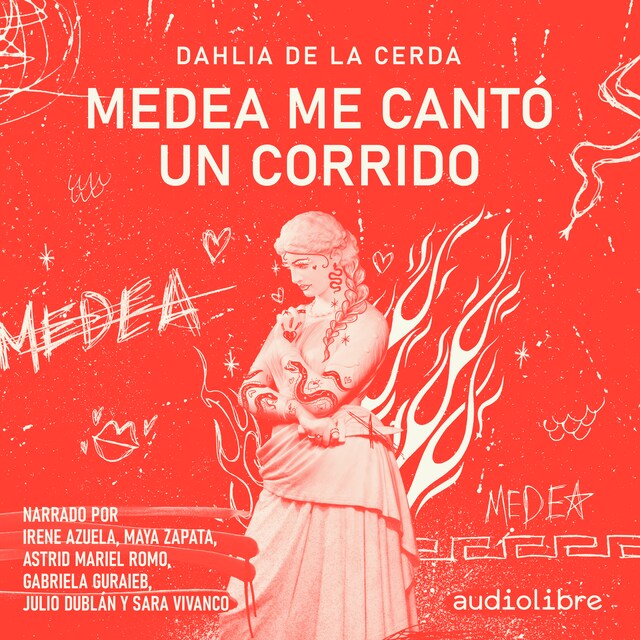 Boekomslag van Medea me cantó un corrido