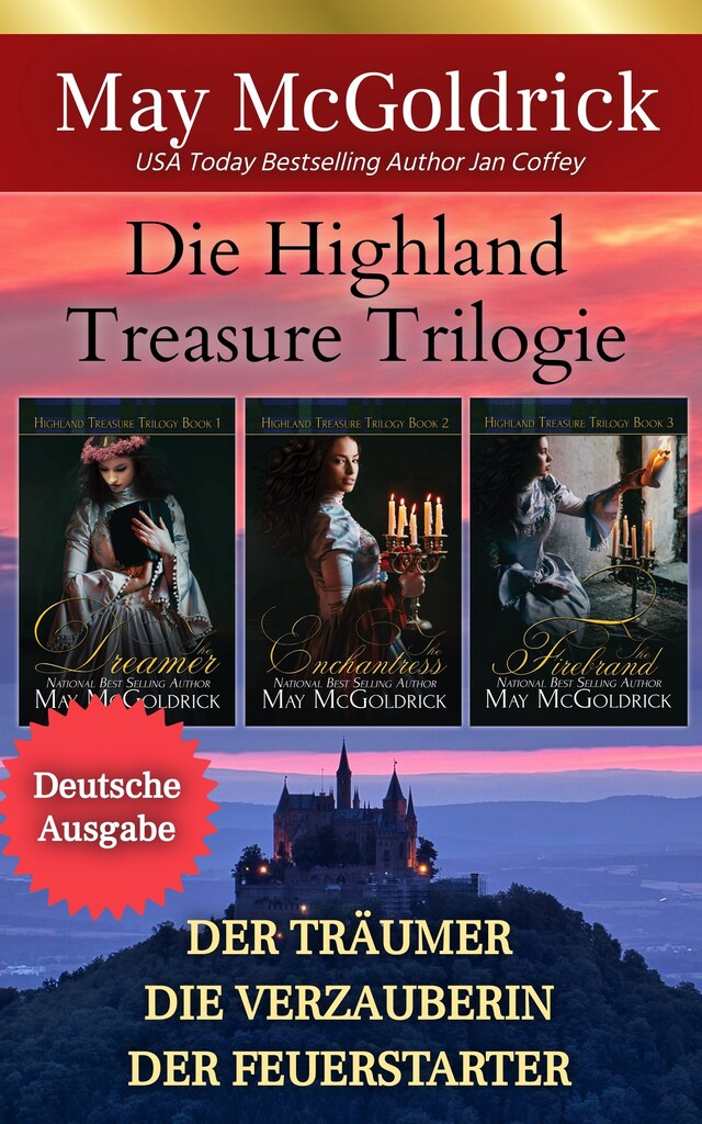 Buchcover für Die Highland Treasure Trilogie