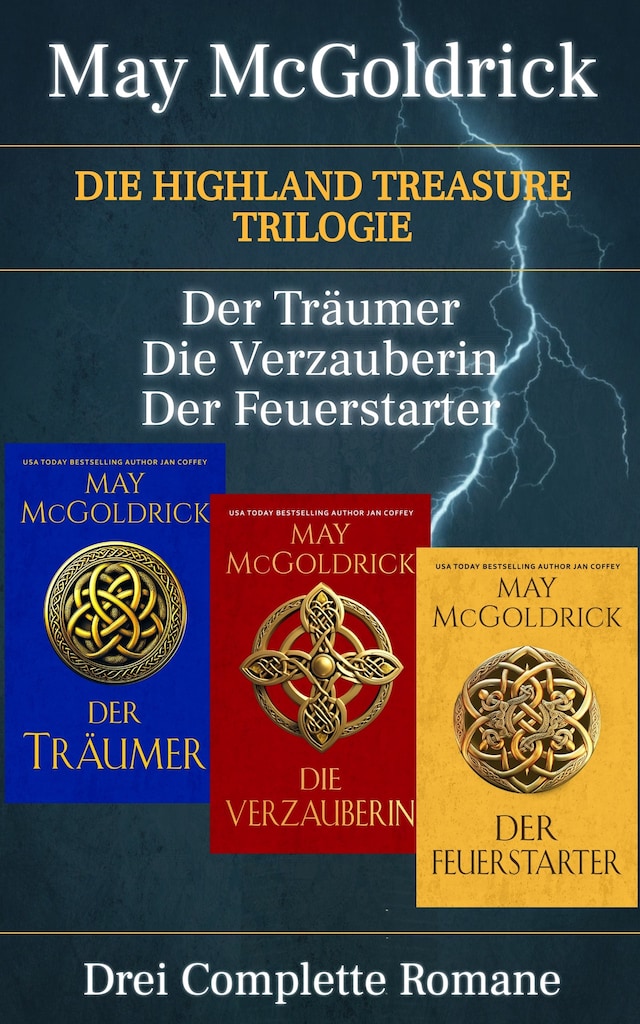 Buchcover für Die Highland Treasure Trilogie