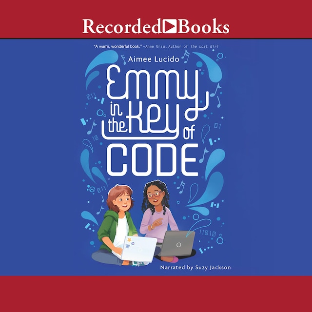 Kirjankansi teokselle Emmy in the Key of Code