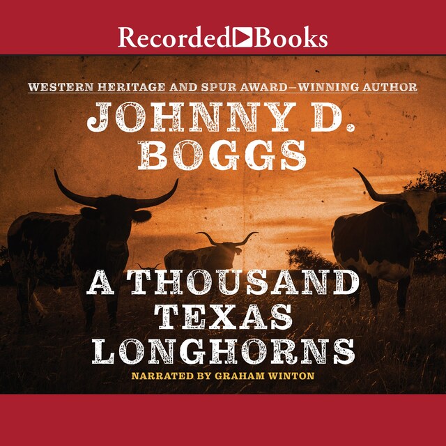 Book cover for A Thousand Texas Longhorns