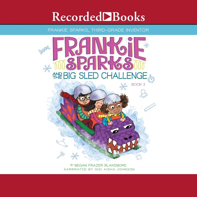 Boekomslag van Frankie Sparks and the Big Sled Challenge