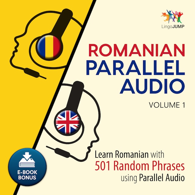 Book cover for Romanian Parallel Audio - Learn Romanian with 501 Random Phrases using Parallel Audio - Volume 1