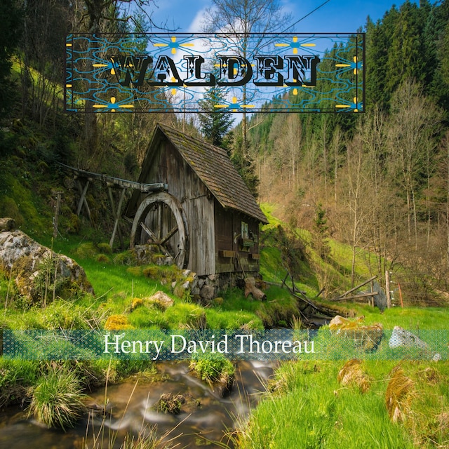 Book cover for Walden by Henry David Thoreau