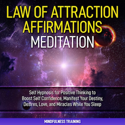 Law of Attraction Affirmations Meditation: Self Hypnosis for Positive Thinking to Boost Self Confidence, Manifest Your Destiny, Desires, Love, & Miracles While You Sleep (Self Hypnosis, Affirmations, Guided Imagery & Relaxation Techniques)
