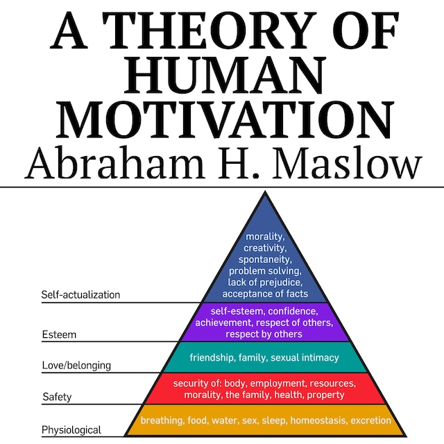 Boekomslag van A Theory of Human Motivation