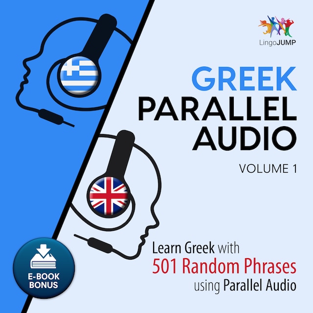 Book cover for Greek Parallel Audio - Learn Greek with 501 Random Phrases using Parallel Audio - Volume 1