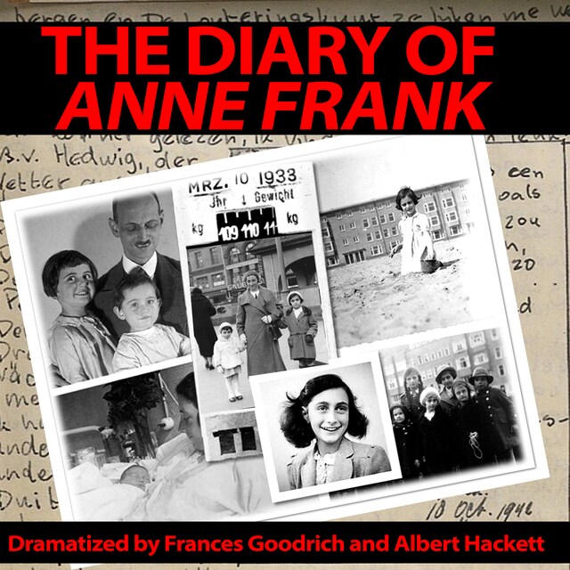 Book cover for The Diary of Anne Frank