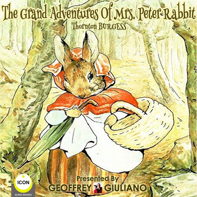 Kirjankansi teokselle The Grand Adventures of Mrs. Peter Rabbit