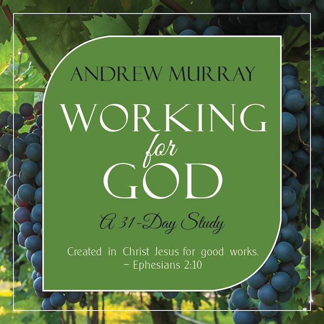 Kirjankansi teokselle Working for God: A 31-Day Study