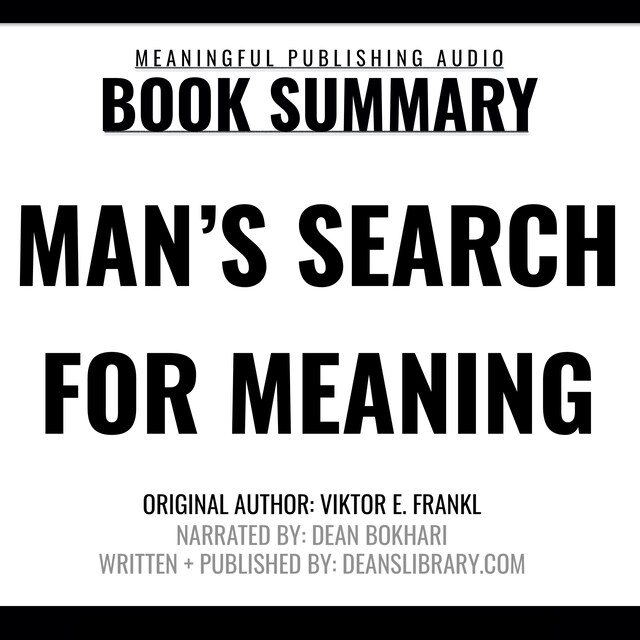Book cover for Summary: Man's Search for Meaning by Viktor E. Frankl