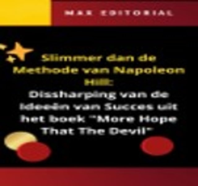 Book cover for Slimmer dan de Methode van Napoleon Hill