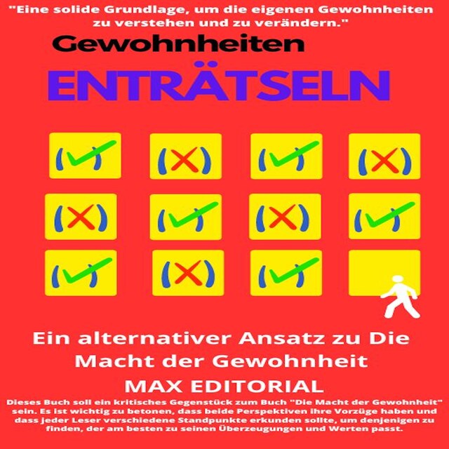 Copertina del libro per Gewohnheiten enträtseln