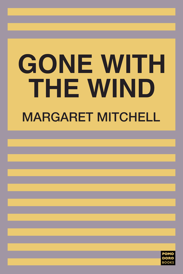 Kirjankansi teokselle Gone with the Wind