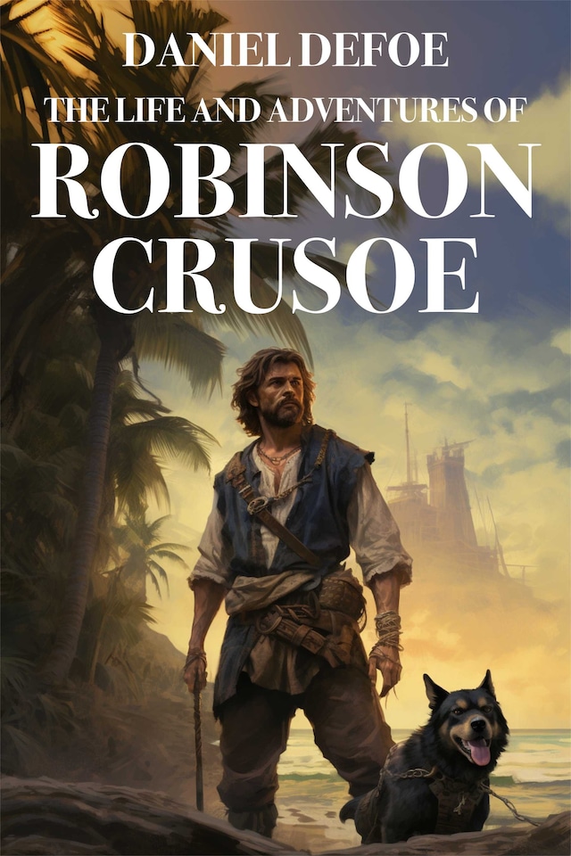 Book cover for The Life and Adventures of Robinson Crusoe
