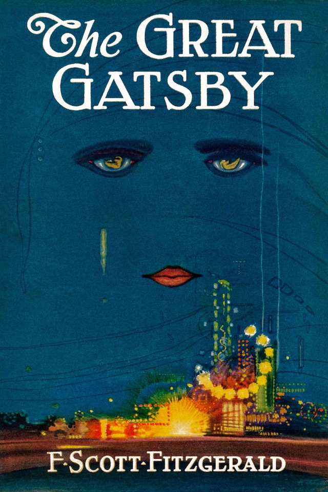 Book cover for The Great Gatsby